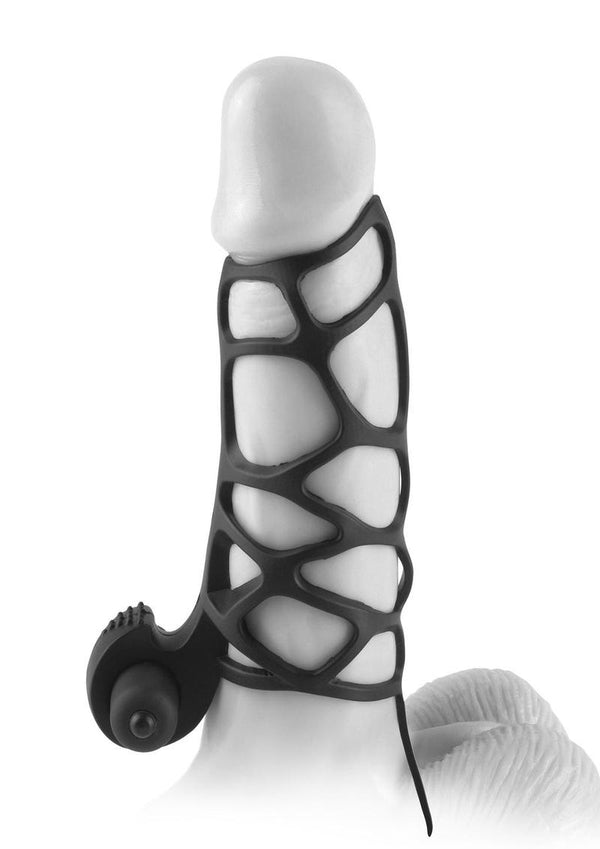 Silicone Extreme Power Vibrating Cock Cage