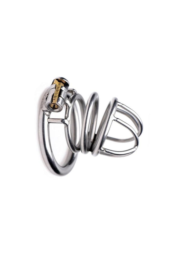 Master Series The Pen Deluxe Locking Chastity Cage