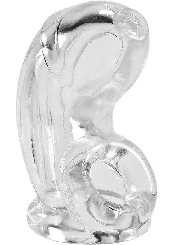 Oxballs Atomic Jock Cock-Lock Chastity Cage - Clear