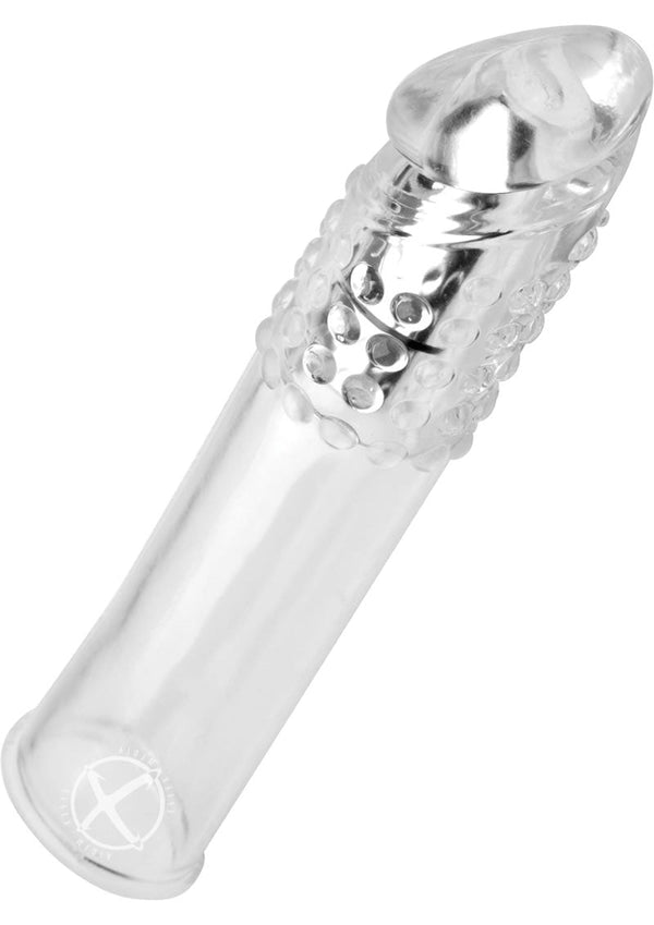 Size Matters Clear Sensations Vibrating Penis Enhancer - Clear