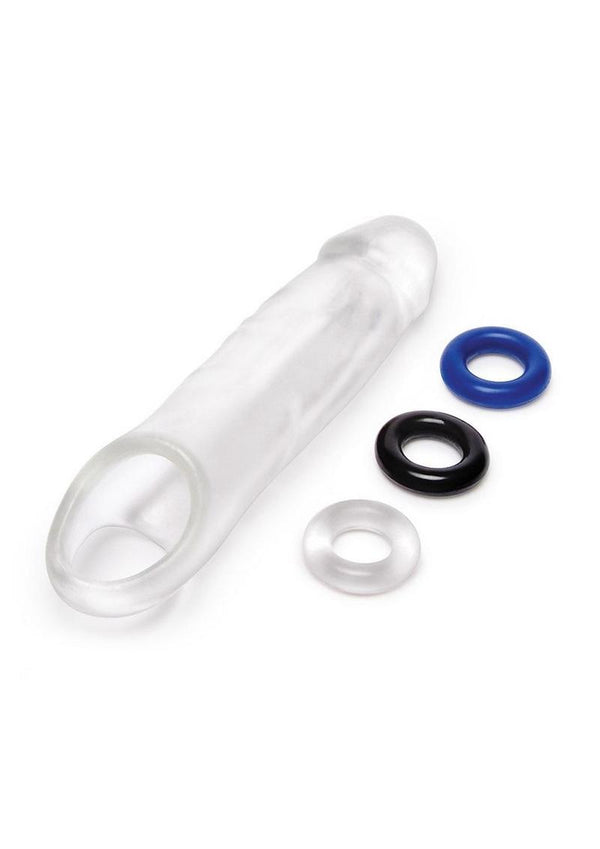 Classic Clear View Penis Extender with Ball Loop-Size Up