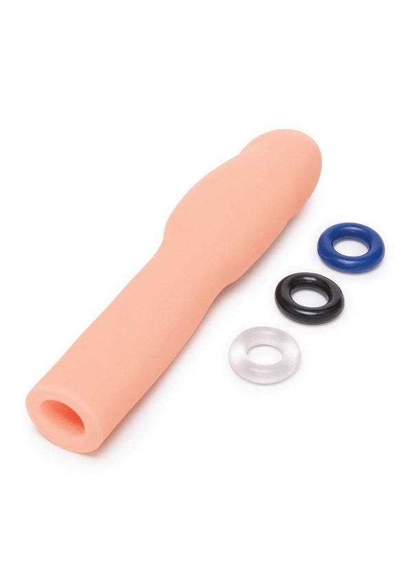 Extra Realistic Penis Extender 4"-Size Up