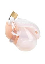 Full Restraint Silicone Cock and Balls Chastity Device