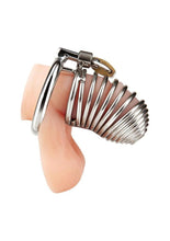 Blueline Prisoner Cock Cage - Iron - Metal