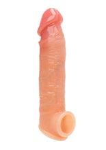 Blueline Super Real Silicone Penis Extension Sleeve with Ball Loop