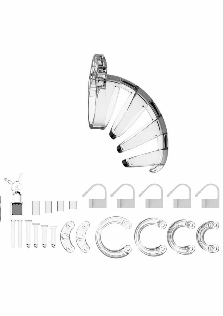 Mod Man Cage Man Cage Model 02 Male Chastity Cage – Polycarbonate Locking Cock Cage ...